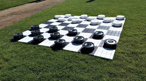 We may earn a commission through links on our site. Get Out Outdoor Games For Family Lawn Games Lawn Checkers Game Pieces Giant Checkers Set 24 Large Checkers Pieces Toys Games Games Dedeso De