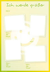 Goldene spritzer auf ein foto, dunkle, schwarze und weiße blätter. Kindergarten Portfolio Vorlagen