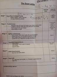 Soya Ladder Cows Milk Protein Allergy Fun Kids Food Baby Led Weaning