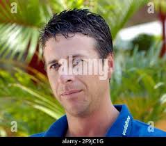 TROY COOLEY ENGLAND BOWLING COACH 24/3/2004 . PICTURE DAVID ASHDOWNCRICKET  IN THE WEST INDIES Stock Photo