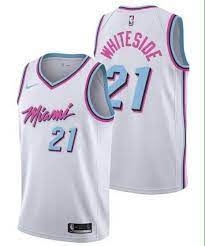The heat's city edition jerseys are officially nicknamed the vice jerseys because of the color similarities with the logo of the popular 1984 tv while the influence of miami vice on the design is undeniable, the main inspiration came from the bright neon signs that are one of the most defining. Miami Heat Vice Jersey 2018 Basketball Uniforms Design Nba Uniforms Nba Jersey