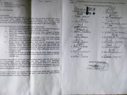 Menggunakan kop (kepala surat) resmi sekolah. Puluhan Orang Tua Murid Layangkan Surat Ke Bupati Tobasa Desak Kepsek Sdn 173577 Panindi Dicopot