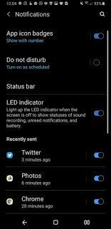 Is there a list of android system status bar icons? How To Control App Notifications On Samsung A50