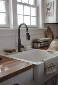 Modern Farmhouse Kitchen Sink Decor Ideas Farmhouse Sink Kitchen Rustic Kitchen Sinks Modern Farmhouse Kitchens