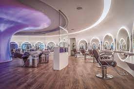 Eckstein sind bei uns im salon erhältlich. Futuristic Solid Surface Furniture At The Beauty Parlour Hasenkopf