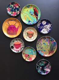 Ceramic Wall Plates In 2020 Plate Wall Decor Plates On Wall Painted Ceramic Plates