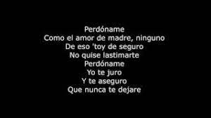 Letra Perdoname De Zion