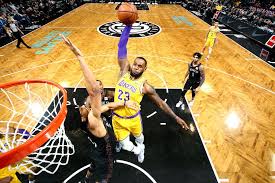 Lebron james and the los angeles lakers faced off against the san antonio spurs on friday night, and it was an opportunity for the defending champs to improve their record early in the season. Jarrett Allen Stuffs Lebron James At The Rim I M On The List Forever Now