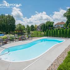 White Fiberglass Pools By Thursday Pools Pool Colors Pool Fiberglass Pools