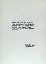 Love Poems Typed Anniversary Gift On Cotton Paper Meet Me At Midnight Poem By Christy Ann Martine Unique Anniversary Gif Love Poems Poem Types Boyfriend Quotes