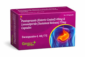 Pantoprazole + Levosulpride 40mg/75mg Capsules: Relief for Acid Reflux & Heartburn