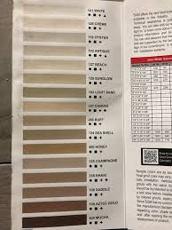 It will grout joints from 1/16 to 1/8 (1,5 to 3 mm). Grout Color Selection