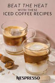 Nespresso Recipes Coffee Recipes Ice Coffee Recipe Iced Coffee Protein Shake Recipe