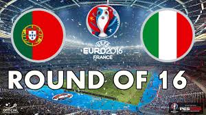 Wondering what will be the fixtures for the round of 16 in the uefa euro 2020? Pes 2016 Euro 2016 Round Of 16 Portugal V Italy Youtube