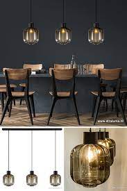 glazen eettafelhanglamp zwart luxury www straluma nl interieur woonkamer lampen in woonkamer eetkamer verlichting