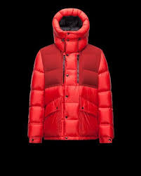 Moncler Aureal Down Jacket For Men Red Mens Outerwear Fashion Moncler Jacket Mens Jackets