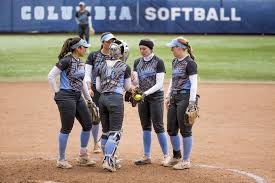 A video showed that some of the protesters clashed with police, throwing drinks towards officers. Columbia Softball Stadium Facilities Columbia University Athletics