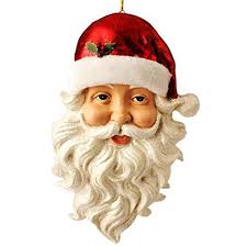 17 Classic Santa Claus Face Resin Stoneware Wall Decoration You Can Get Additional Details At The Image Link Weihnachten
