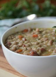 Or 1 pound great northern dried beans (8 hours. Navy Bean And Ham Soup Recipe Southern Food And Fun