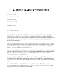 Writing a cover letter is essential when applying for jobs. Auditor Cover Letter Template