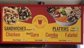 Scope The Menu For The Halal Guys Now Open On Buford Highway Eater Atlanta