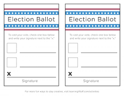 Whether you require making a presentation on elections, voting, civil rights, global politics or other related topics, this template can help you craft appropriate slides with the aid of flexible layouts where virtually each slide element is made editable for the convenience of end users. Voting Printables For Kids Learning Liftoff