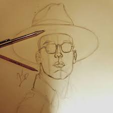 I Have Just Started My Sketching For My Jeremiah Aquarell Painting I Hope You Like It Please Leave A Comment Harleen Va Cameron Monaghan Gotham Jeremiah