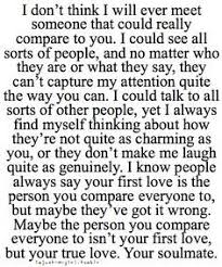 We did not find results for: Long Distance Quotes Ive Compared Everyone To You And You Are My First Love True Love My Other Half Quotess Bringing You The Best Creative Stories From Around The World