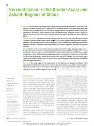 Cancer society the cancer society of new zealand is the country's largest source of information about cancer and its effects. Pdf Cervical Cancer In The Greater Accra And Ashanti Regions Of Ghana