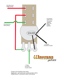 Beautiful, easy to follow guitar and bass wiring diagrams. George Lynch Kamikaze Wiring For A Push Pull Pot Minimalist Guitar Wiring Option Warman Guitars
