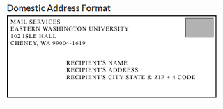 Us mail envelope address format. Addressing U S Mail