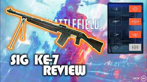 SiG KE7: WEAPON REVIEW! Battlefield V Specializations - YouTube