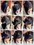 Short Hair Half Up Half Down Ponytail