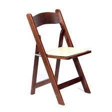 Choose your perfect mahogany folding chairs from the huge selection of deals on quality items. Mahogany Folding Chair With Padded Seat Peter Corvallis Productions Tent Party Wedding Rentals Portland Rental Decor Portland