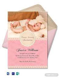 Maybe you would like to learn more about one of these? Happy Baby Naming Ceremony Invitation Card Template Free Jpg Word Psd Publisher Template Net Naming Ceremony Invitation Naming Ceremony Invitation Card Ceremony Invitation
