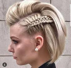View and try on short, medium and long braided hairstyles from celebrities and salons around the world. Chic Looks With Cute Braided Hairstyles For Short Hair Short Haircuts