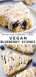 Vegan Blueberry Scones Recipe Vegan Brunch Recipes Vegan Baking Recipes Vegan Blueberry