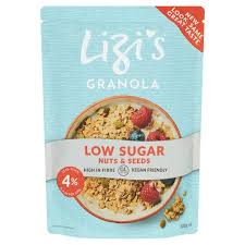 Breakfast granolas are either a hassle to make at home or full of sugar. Lizi S Low Sugar Granola 500g Tesco Groceries