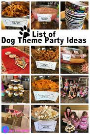 Dog Themed Party Food And Party Ideas Dog Themed Birthday Party Kids Birthday Party Food Dog Themed Parties