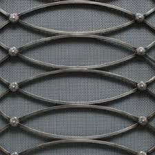 Designer antique brass plated wire mesh for cabinets door. Deco Mesh Decorative Mesh Australia Gregory Croxford Living