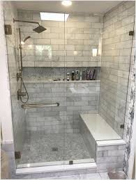 When selecting tiles for your bathrooms or walk in showers without doors, look for ones that are easy to install, sturdy and that offer great visual. Pin By Ashley Rocci On Dream House Bathroom Remodel Shower Small Master Bathroom Master Bathroom Design