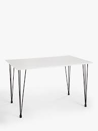 Nice music playing in the background! Anyday John Lewis Partners Crescent 4 Seater Dining Table White