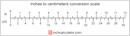 6 inches = 15.24 centimeters Inches To Cm Conversion Inches To Centimeters Inch Calculator