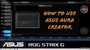 They are all official versions of the software. How To Use Asus Aura Creator Rog Strix G731gt Youtube