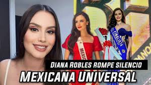 Diana Robles de México rompe el silencio después de Reina Hispanoamericana