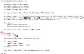 Changes In Macro Example Code For Sendkeys Using Able2extract Excel Coding Microsoft Excel