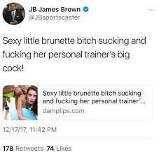 Sportscaster James Brown Accidentally Tweets Out Porn Website He Was On  After SNF Game