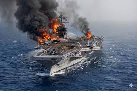 A fire incident was reported aboard the U.S. aircraft carrier USS Gerald R.  Ford (CVN‑78) while operating in the Red Sea. The blaze was quickly  contained, and the vessel continues its mission