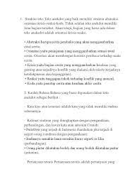 Pengertian abstrak orientasi krisis reaksi dan koda. Bahasa Indonesia
