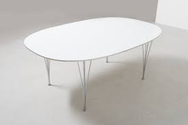 Despite their strength and durability, they are easy and light enough to move around. Super Elliptical Dining Table Piet Hein And Bruno Mathsson Design Modest Furniture